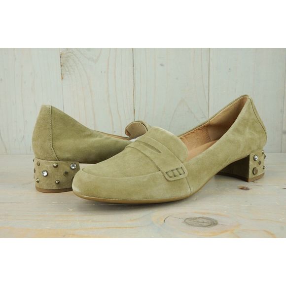 UGG ELISE STUDDED BLING   SUEDE BLOCK HEELS 10 NIB - Picture 3 of 11